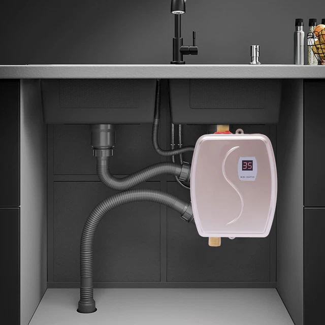 3000W ELECTRIC WATER Heater Instant Hot Water Heater Under Sink For