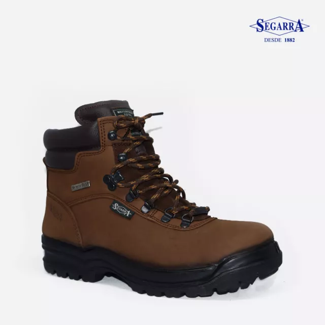 Botas Trekking Montaña Senderismo de Piel con Membrana Impermeable Transpirable