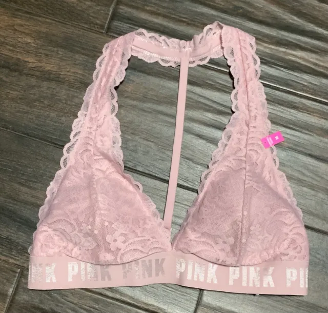 LA SENZA HELLO Sugar Pink Rose Lace Bombshell Push Up Bra! 36B £23.64 -  PicClick UK