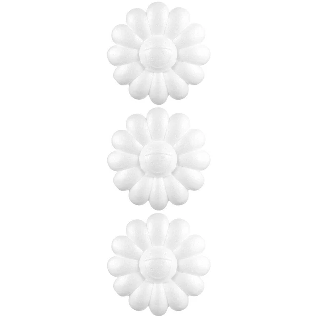 3x DIY-Schaumstoffe Sonnenblumen Bastelschäume für Partys Schäume DIY-Ornamente