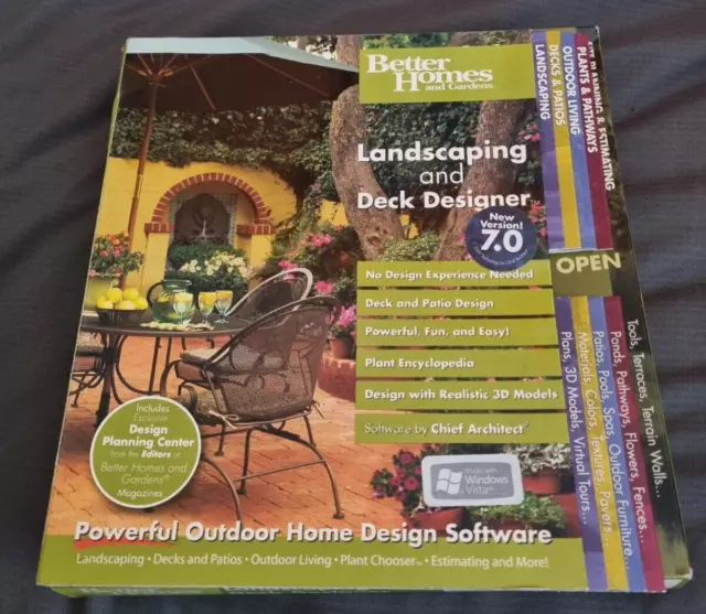 Better Homes and Gardens Landscaping & Deck Designer 7