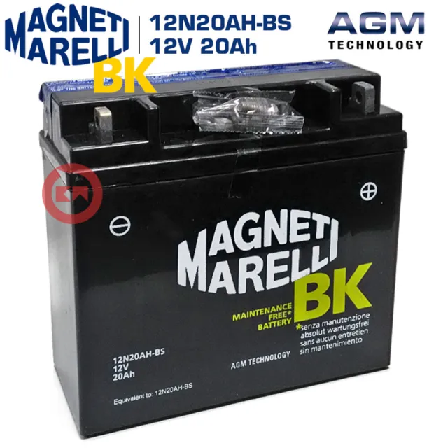 Batteria Magneti Marelli Senza Manutenzione 20Ah Bmw R 1200 Rt (K26) 2007