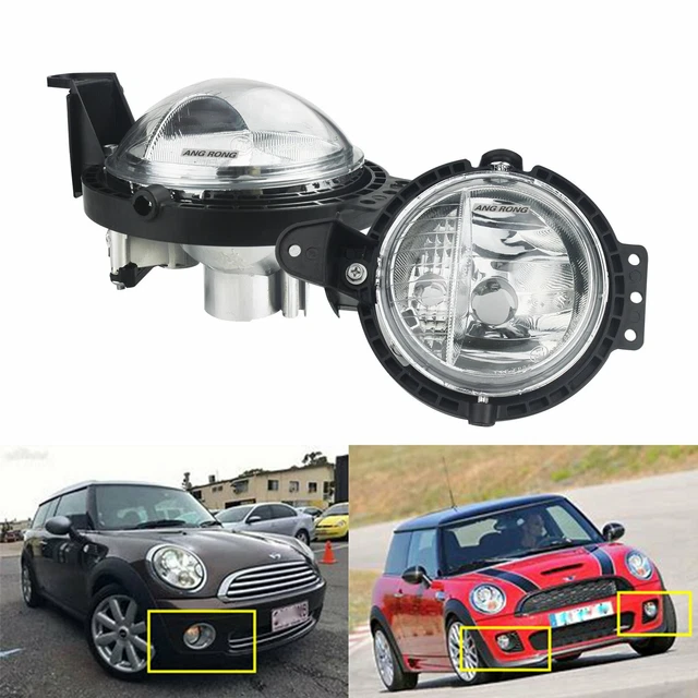 2X Fit Mini R55 R56 R57 R58 R59 Front Bumper Fog Daytime Running Light No Bulbs