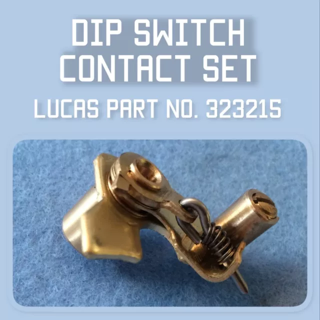 Dip switch contact set 323215 for  Land Rover Series 1.