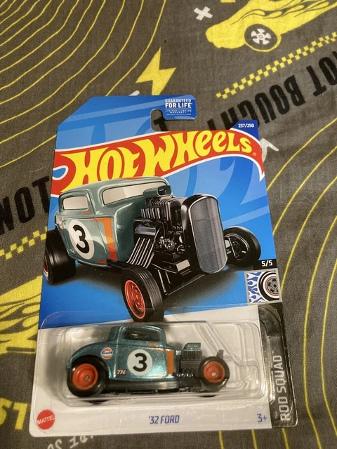 Hot Wheels Super Treasure Hunt 2025 – Ford RS200 Gulf, édition Rare, Modèle Loose 1:64, Occasion