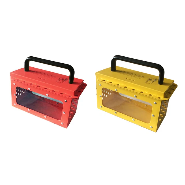 STON INDUSTRIAL SAFETY Visible Group Lockout Box with 20 padlock ...