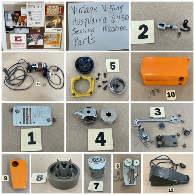 VINTAGE VIKING HUSQVARNA 6430 Sewing Machine Parts 12.99 PicClick