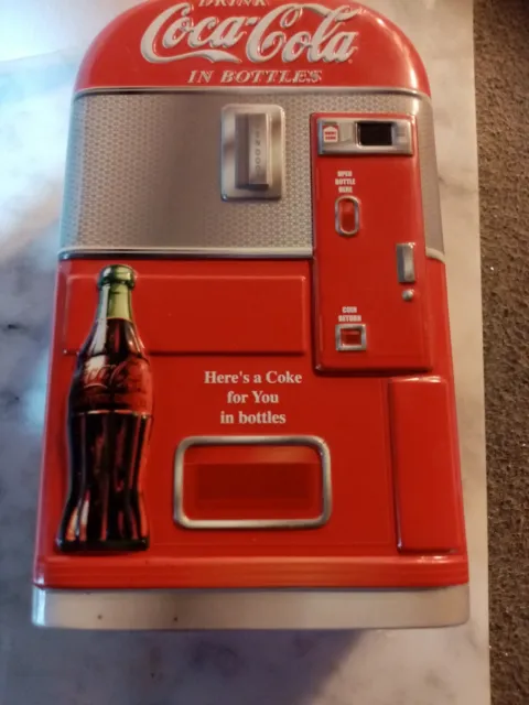 Scatola Coca-Cola A Forma Di Frigorifero Distributore Di Coca Cola