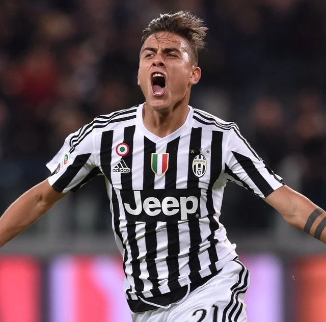 2015-16 Juventus Third Shirt Dybala #21 - 6/10 - (L)
