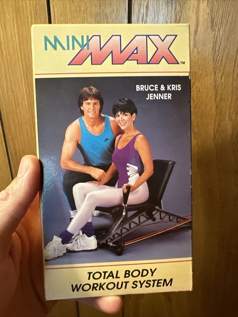 BRUCE AND KRIS Jenner Mini Max Total Body Workout System VHS Caitlyn 49.95 PicClick