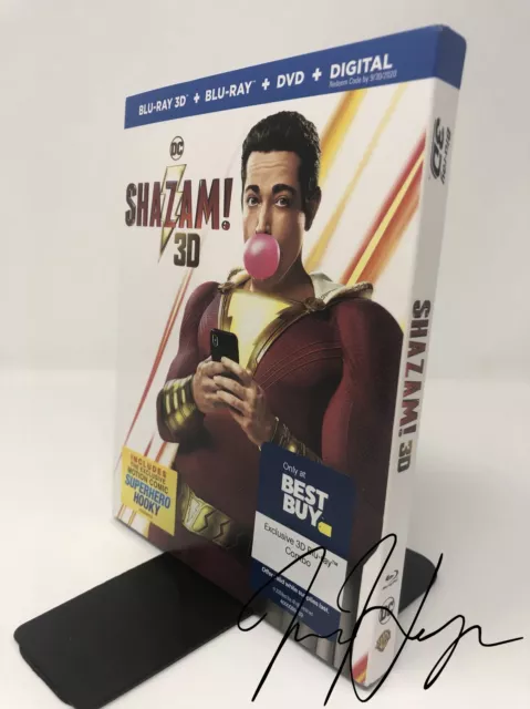 Shazam! [2019] (3D Blu-ray + 2D Blu-Ray + DVD) + Slipcover