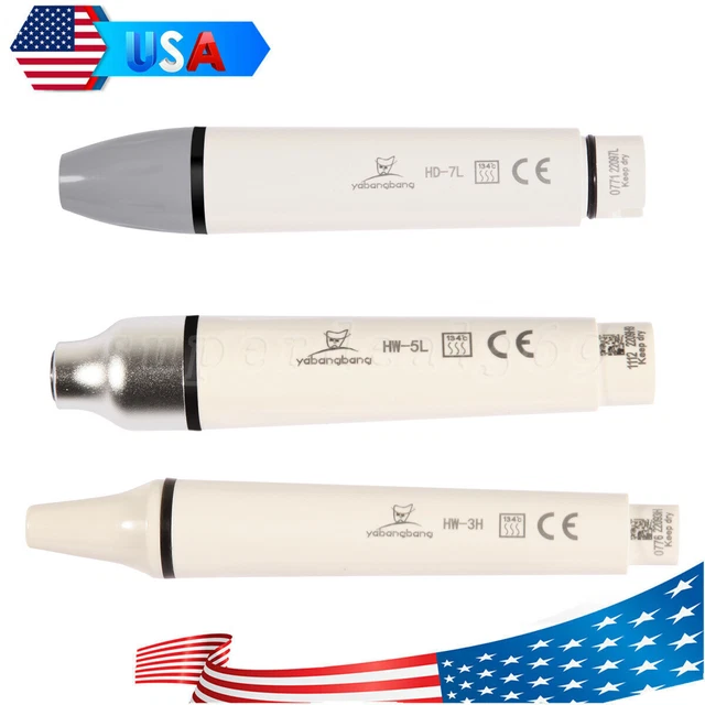 Ultrasonic Piezo Dent Scaler Handpiece (LED) Fit EMS/DTE/SATELEC | UK
