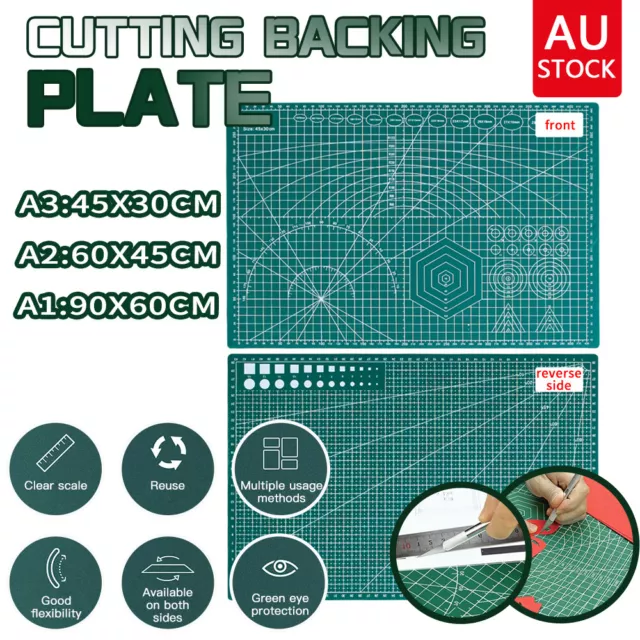 A1 A2 A3 Large Thick Self Healing Cutting Mat Double-Side Art Craft DIY Au Stock