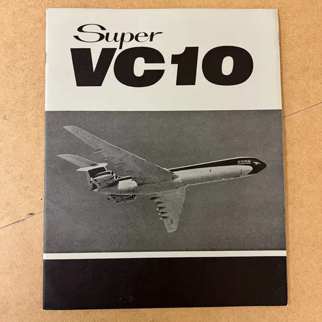SUPER VC-10 Book Reprinted From AIRCRAFT ENGINEERING BAC Vickers
