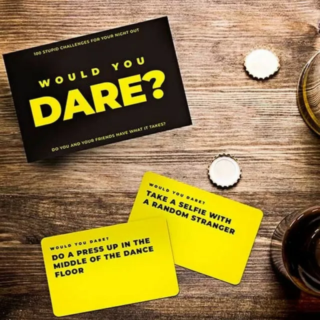 Would You Dare Game Stag Hen Lads Night Fun After Dinner Christmas Party Gift