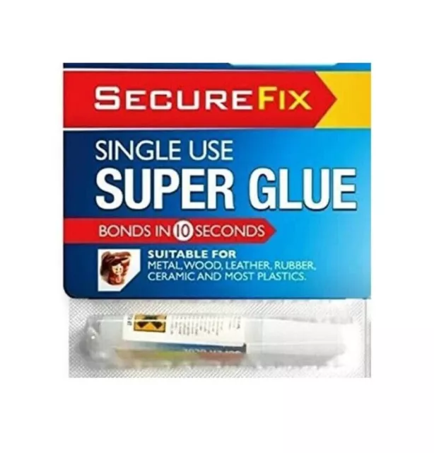 Super Glue Extra Strong Premium Quality Single Use Super Glue Adhesive 1.5g