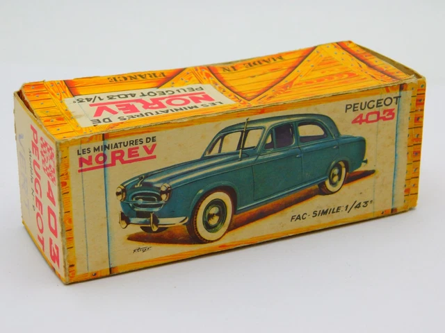 SYMPA Nice ! NOREV 1:43 PEUGEOT 404 - POUR PIECES For parts