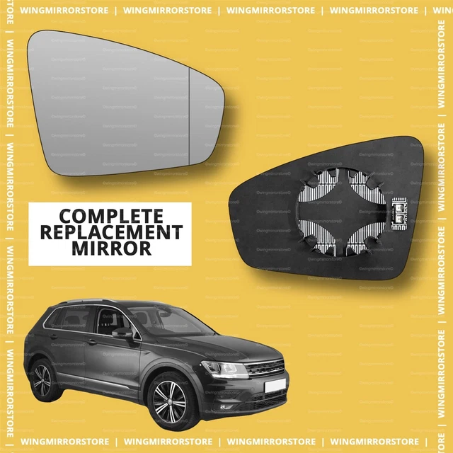 Verre De Rétroviseur Chauffant Pour Nissan Note E12 (2006-2013) – Remplacement Miroir Extérieur Droit Ou Gauche – Anti-Buée OE Qualité – Vue Convex
