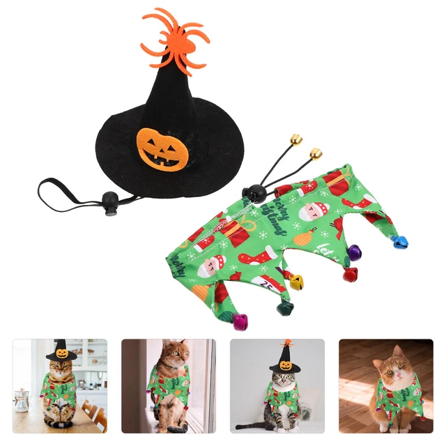 1 Set von Halloween Party Haustier Cosplay Kostüm Schöne Hutschal für Katzenhund