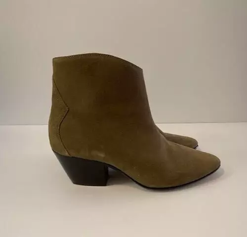 ISABEL MARANT Dacken suede zip boots shoes- 37