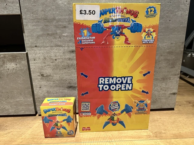SUPERTHINGS RIVALS OF Kaboom Mutant Battle Exoskeleton Figures x 13 ...