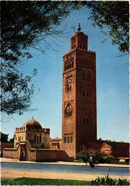 CPM Marrakesh- La Mosquee de la Koutoubia et le Marabout MAROC (880475)
