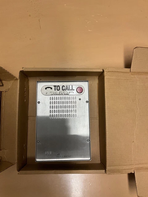 Talk-a-phone ETP-401c Single Button Analog Call Assistance Access Door Phone