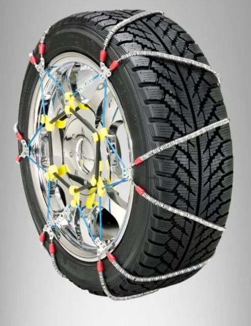 Security Chain Company SZ447 Super Z6 Cable Tire chains for Cars, Pickups, SUVs