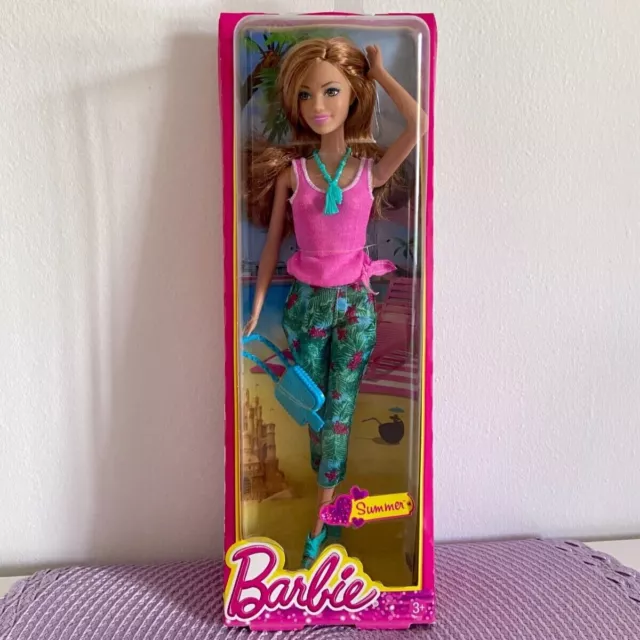 Summer Fashionistas Tropical 2013 NRFB Barbie & Friends Mattel New BHY12 BHY15