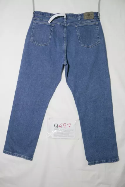 Wrangler STRETCH usato (Cod.Q497) W40 L29 denim jeans dritto elastico 2