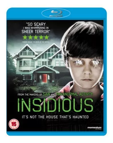 Insidious Blu-ray (2011) Patrick Wilson, Wan (DIR) cert 15 Fast and FREE P & P