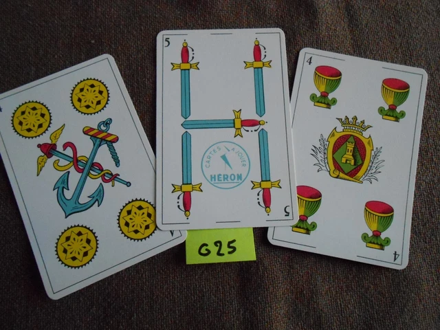 Jeu De 48 Cartes Espagnoles Anciennes - IBF Bordeaux 1940 - État Neuf Avec Boîte