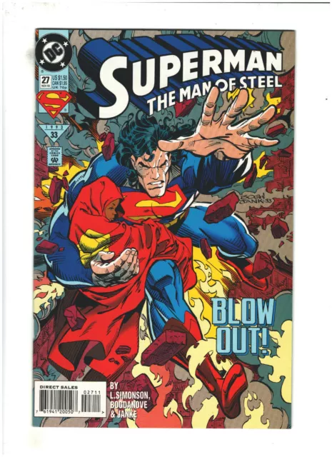 Superman The Man of Steel #27 VF/NM 9.0 DC Comics 1993