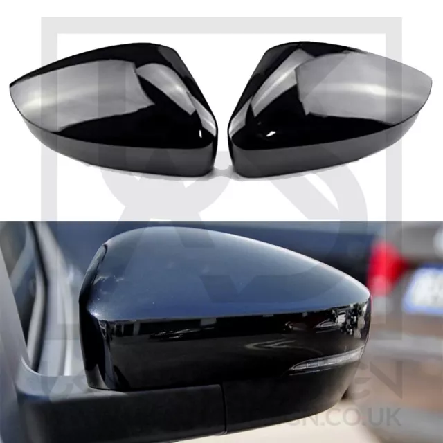 UKAUTODESIGN VW Polo Gloss Black Mirror Covers (Mk5 6R/6C)