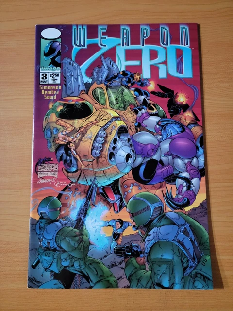 Weapon Zero v2 #3 ~ NEAR MINT NM ~ 1995 Image Comics