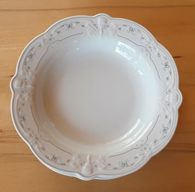 Suppenteller von Tirschenreuth Fortuna Vergissmeinnicht blau ca 23 cm
