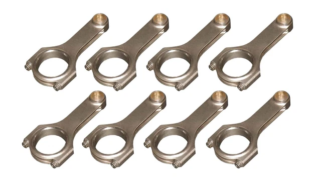 Eagle 5.700 In Forged H-Beam Connecting Rod Sbc 8 Pc P/N Crs5700b3d
