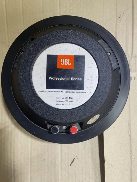 JBL 2445J PROFESSIONAL Series Compression Driver Unit Very