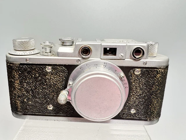 Appareil photo argentique 35 mm testé fonctionnel FED 5 objectifs