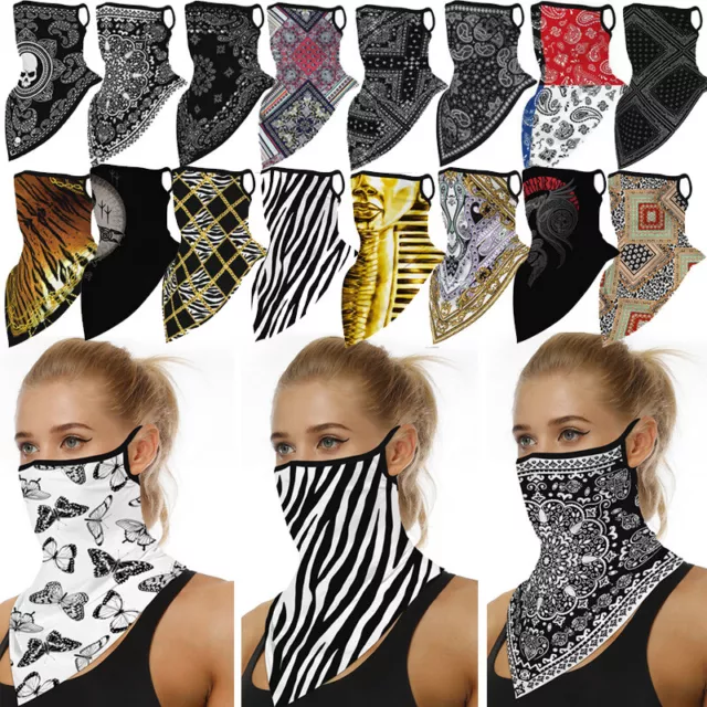 Balaclava Cycling Neck Tube Scarf Snood Face Mask Warmer Bandana Multi-Use