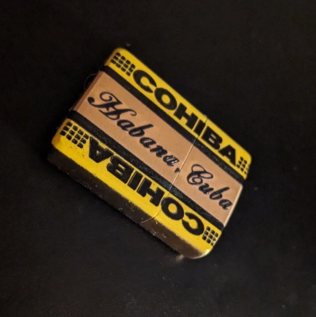 Zippo Lighter , Cohiba Premium Cigar Habana Nice.  Solid Brass ARMOR