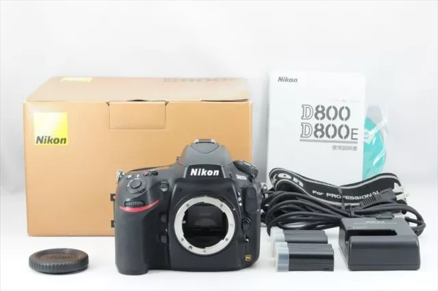 Nikon D D800E Shutter count 62590 Near Mint in Box #8637