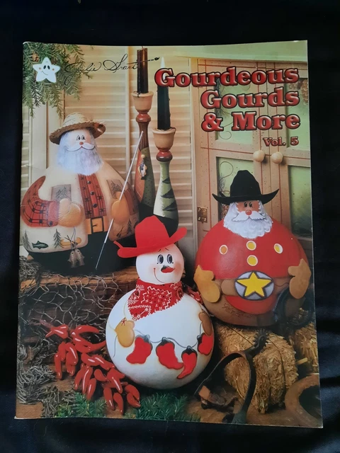Libro de pintura decorativo a cuadros calabazas gourdeous y más vol.5 de Julie Grant