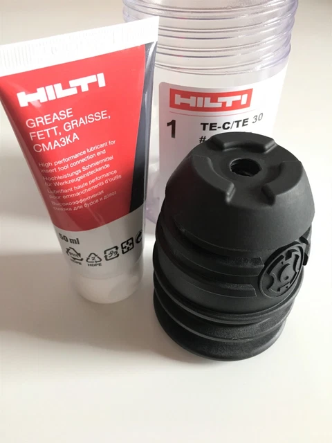 Mandrino SDS Plus Per Hilti TE 30 C / TE 35 / TE 40 / TE 106 / TE 300 – Attacco Rapido E Testa Di Ricambio Per Trapano – Diametro 28x80 Mm