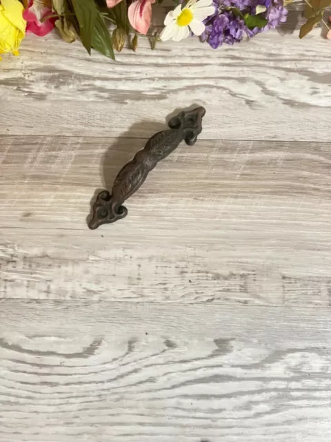 LARGE 6” Heavy Duty Cast Iron Door Pull Handle Rustic Gate,shed Barn,Home