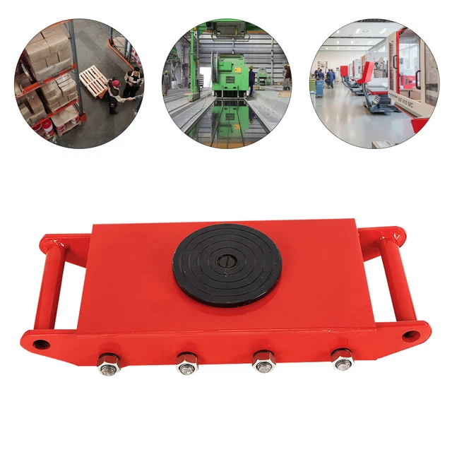 2 pz macchina per pattini Dolly macchina da pattinaggio macchina 12 tonnellate trasloco merci
