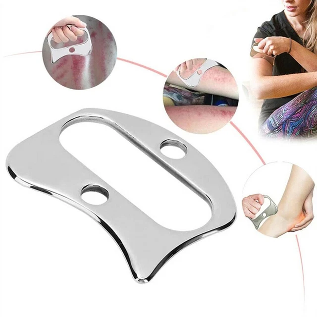 Acier inoxydable Portatif Massager Massage musculaire Gua Sha Outil de massage