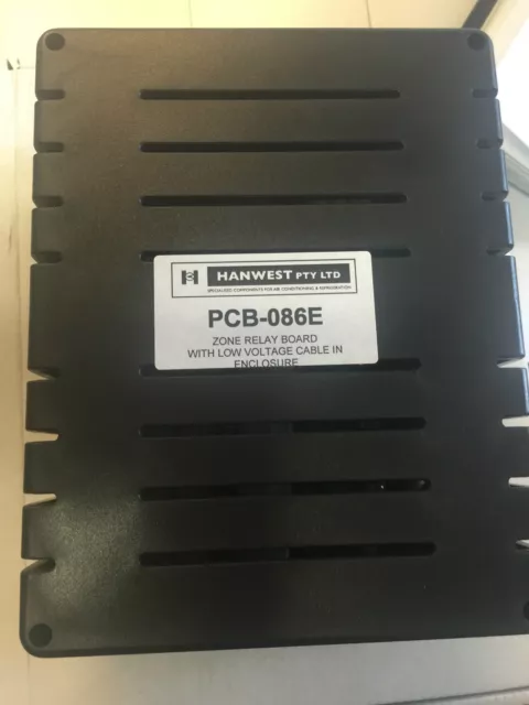 Hanwest HAN-L62 Control   Part no: PCB-086E  6 Zone Relay Board Low voltage Cabl