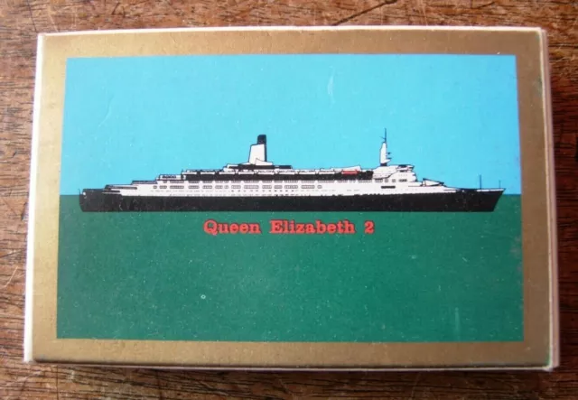Queen Elizabeth II Cruise Ship NEW! playing cards Ocean Liner Cunard collectable