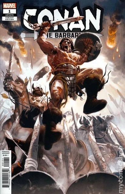Conan the Barbarian 1G Acuña 1:25 Variant VF/NM 9.0 2019 Stock Image